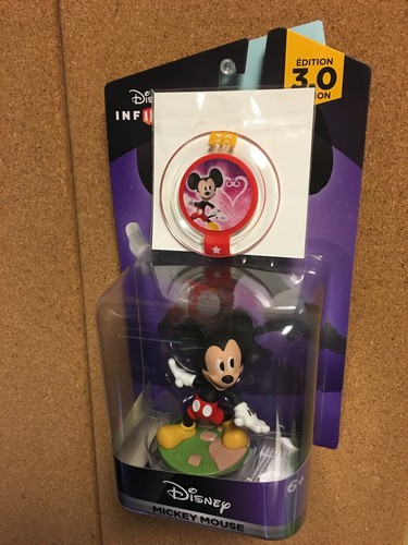 Signed D23 2015 Disney Infinity 3.0 King Mickey Mouse Kingdom Hearts Power Disc - Picture 10 of 12