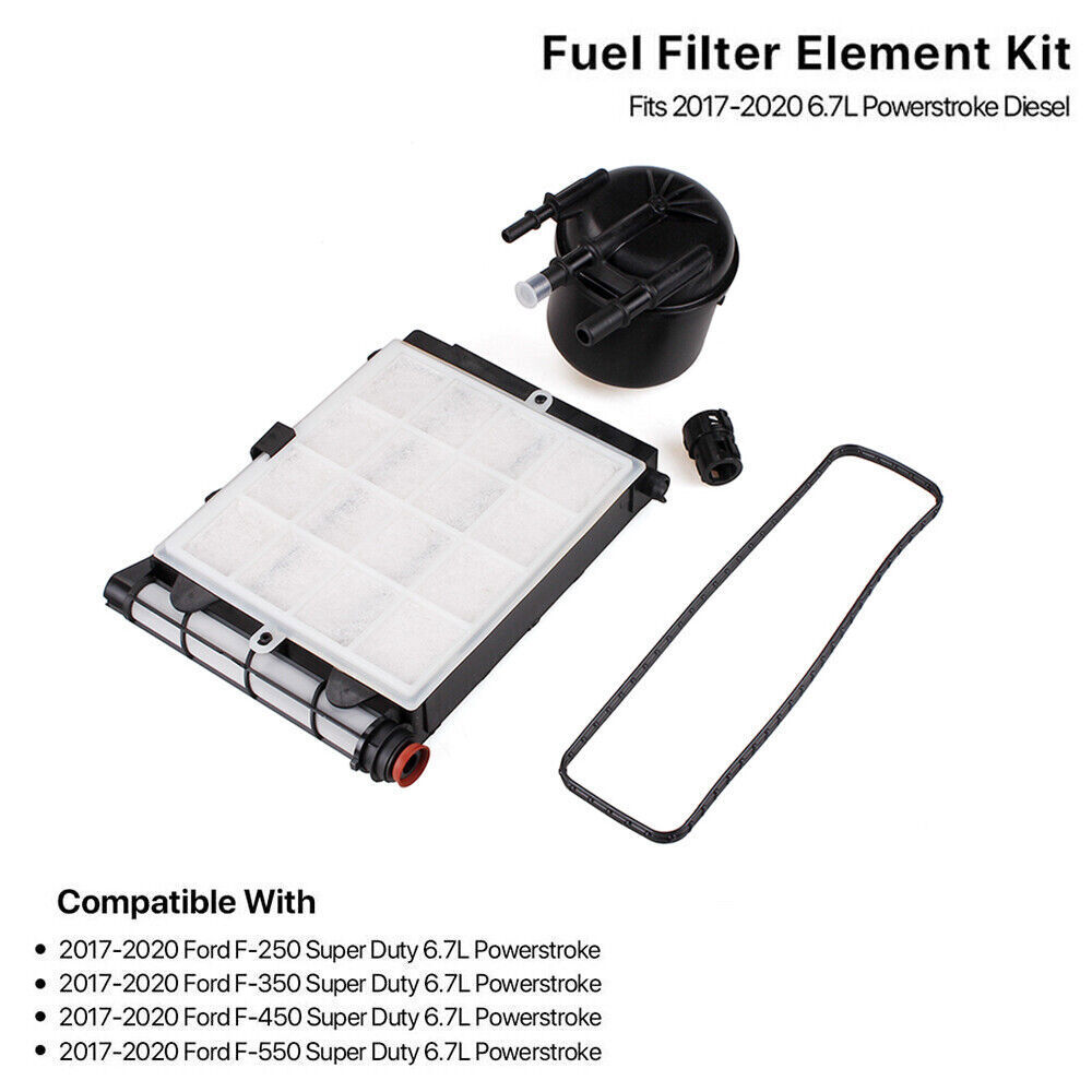 3PCS FD4625 for Ford F250 F350 6.7 Diesel Fuel Filter 20172019