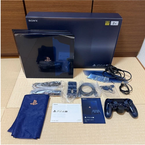 PS4 500 Million Limited Edition 2TB Console PlayStation4 Pro CUH-7100B A50 W/BOX