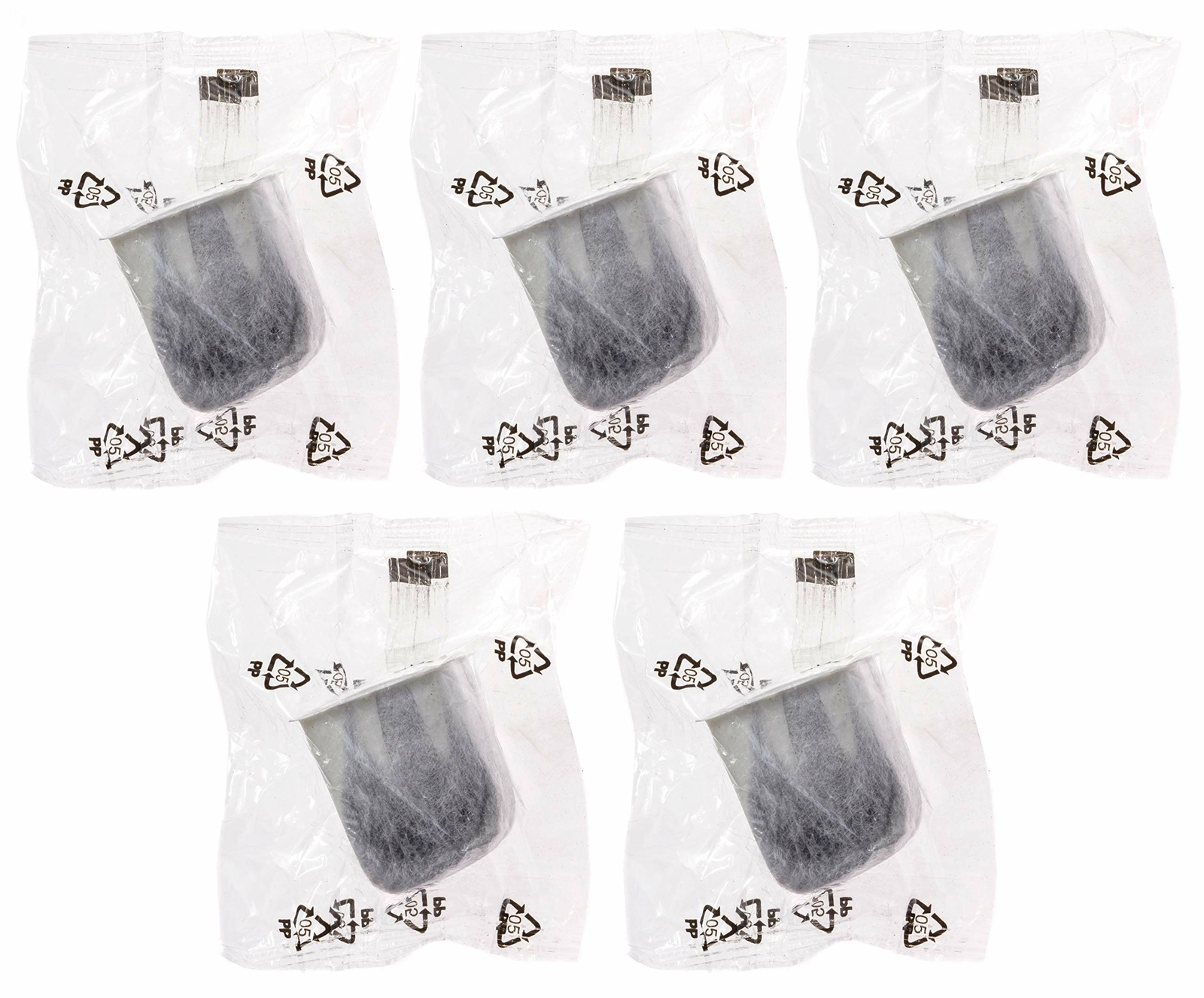 Water Distiller Charcoal Filters Activated Carbon Pods 5 PACK