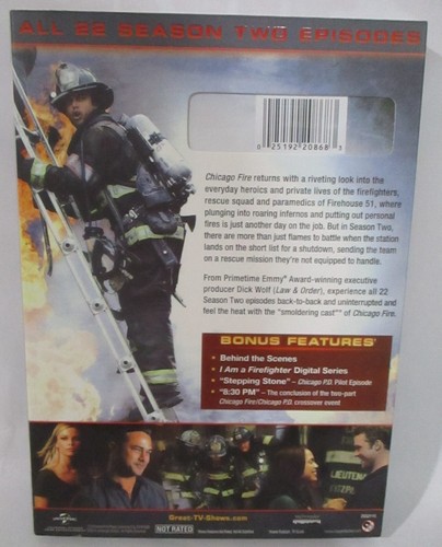 Chicago Fire The Complete Season 1-7 DVD Lot All W/ Slipcovers 1 2 3 4 5 6 7 - Picture 6 of 16