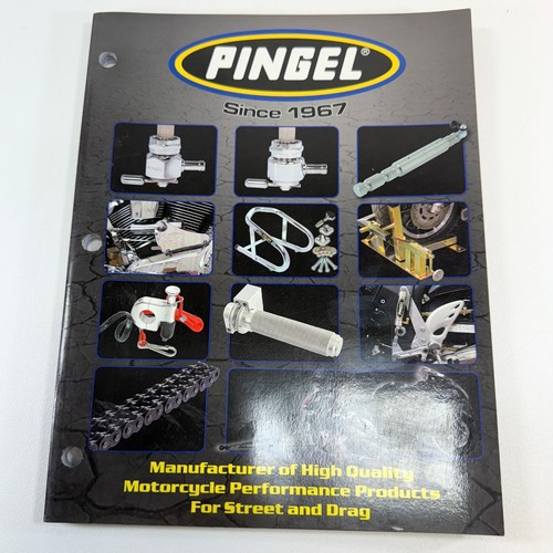 Pingel Enterprises Performance Parts Motorcycle Catalog Drag Street 144 pages - Picture 1 of 3