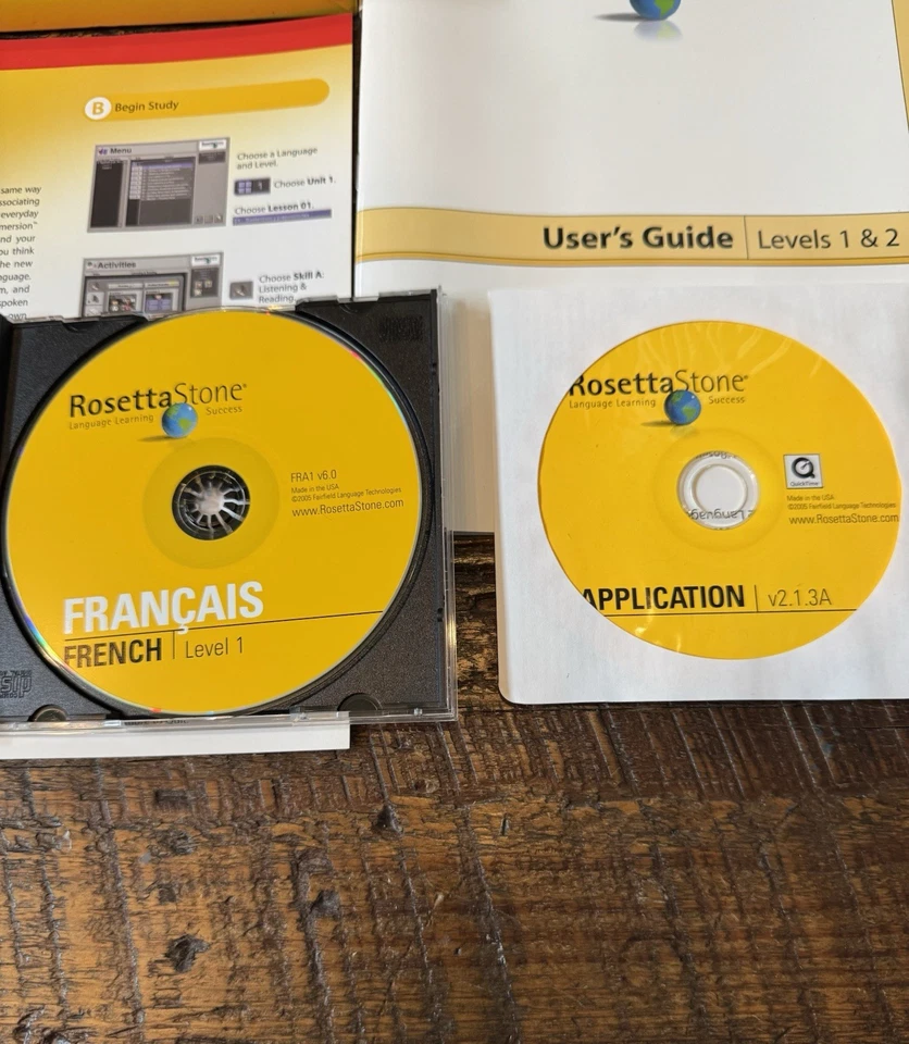 ROSETTA STONE - FRENCH Level 1 - Personal Edition CD-ROM For Windows & Mac - Image 2 of 4