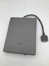 Toshiba External 3.5 Floppy Disk Drive FDD Attachment Case Gray
