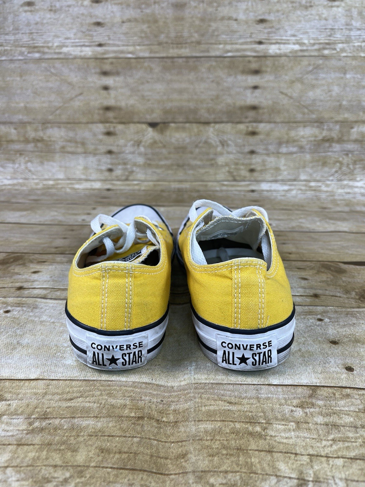 Converse All Stars Chuck Taylor Low Top Unisex Size Mens 4 Women 6 Yellow Shoes thumbnail 10