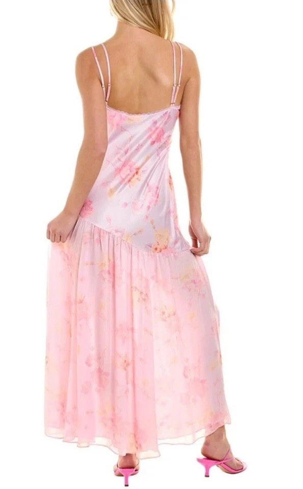 Vestido Floral Love Shack Elegante Rosa Rhoda Rosa Para Mujer Talla 6 AUTÉNTICO NUEVO CON ETIQUETAS Foto 2 de 4