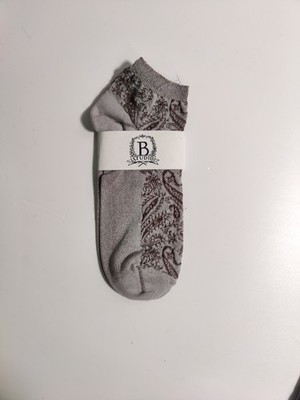 b studio -women's socks - multi color- Cotton Blend - Made in USA **M7**