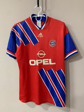 Bayern Munchen 1993/1995 Home Football Shirt Adidas Vintage Soccer Jersey Size S