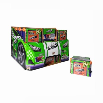 Micro Wheels Mini Auto mit Garage   Blind Bag Spielzeug zum Sammeln & Tauschen