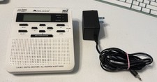 Midland WR-100 Public Alert Noaa Weather Radio Digital Clock with Power Adapter