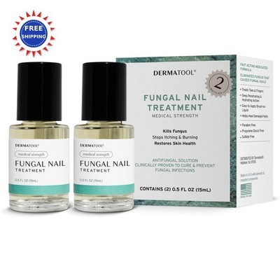 Toenail Fungus Treatment Antifungal 2 Pack Extra Strength Repairs Nails natural