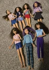 Lot 7 Barbie Skipper Teen Babysitters Inc Dolls Clothes Outfits Vintage Modern