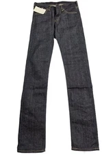 NWT Japan Blue JB0206 Selvedge Jeans (29) Blue Skinny Button-Fly Pockets