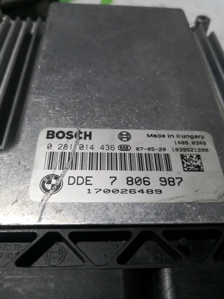 Kit Centralina Motore BMW 5 0281014436 DDE7806987 251125  - Immagine 2 di 4