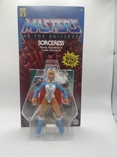 Masters Of The Universe Origins Sorceress 5  on Unpunched Card  2022  New Sealed