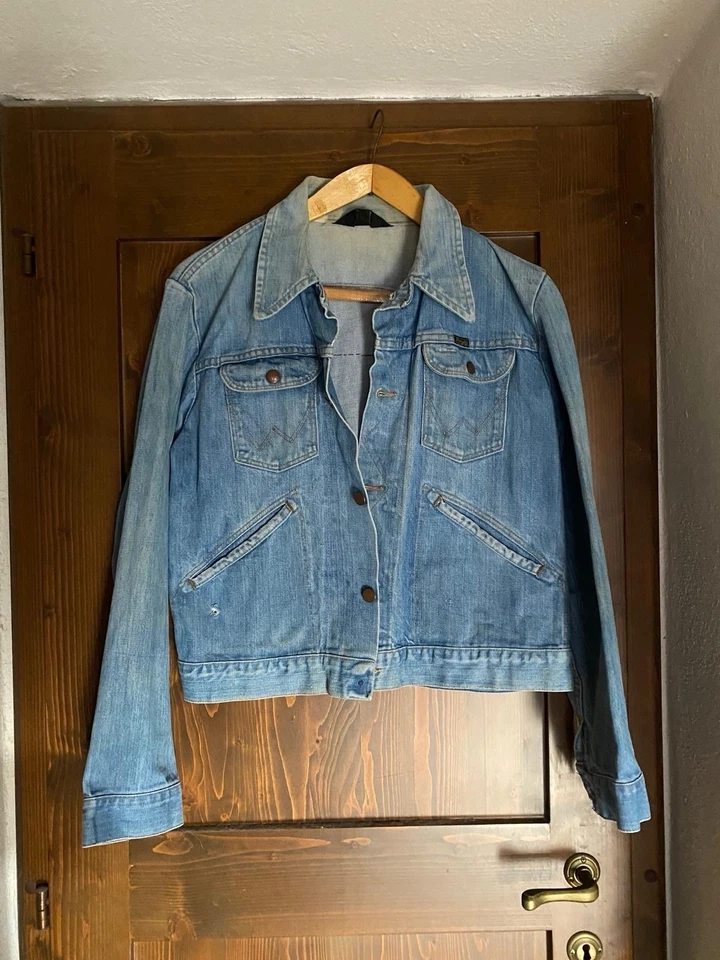 Giacchetto Jeans Wrangler ‘90 Con Toppa Iron Maiden  1981 Killer  - Immagine 3 di 4