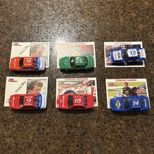 1989 Racing Champions 1/64 Set Of 6 Out Of Pkg in Display Case For Many Years