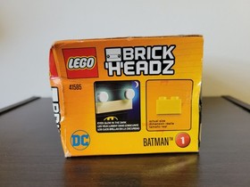 NEW LEGO BRICKHEADZ: Batman (set 41585) UNOPENED! Damaged box.