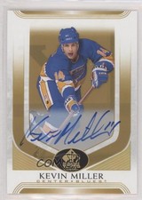 2020 SP Signature Edition Legends Gold Spectrum Foil Kevin Miller #207 Auto z1r