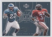 2003 Upper Deck Pros & Prospects 708/1800 Andrew Pinnock Duce Staley #188 0c0