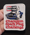 Champion Spark Plug Challenge Embroidered Sew On Racing HAT PATCH