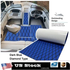 74.8'' Adhesive Teak Marine Flooring EVA Foam Boat Decking Yacht UTV Nonslip Mat