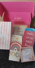 BNWT 19th Birthday Bundle Box Set Gifts Pink For Her Hamper