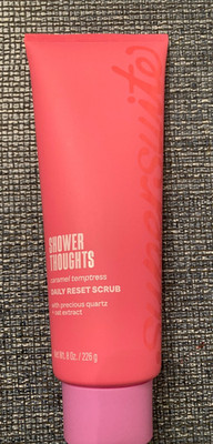 Supersuite Shower Thoughts Caramel Temptress Daily Reset Scrub 8 oz