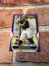 2023 Bowman Chrome - Prospects Raymond Mola #BCP-198 Purple Refractor /250 (RC)