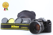 MINT w/ Case, Hood Nikon New FM2 Black SLR Camera Ai 50mm F1.4 Lens From Japan