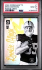 141849314 Brock Bowers 2024 Panini Donruss Optic #7 Rookie Kings RC PSA 10