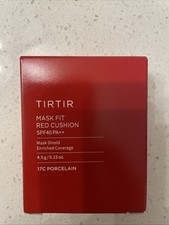 TIRTIR Mask Fit Red Cushion Mini 17C PORCELAIN SPF40 PA Mask Shield Sealed
