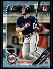 2019 Bowman Draft #BD-101 Anthony Prato Sky Blue #/499