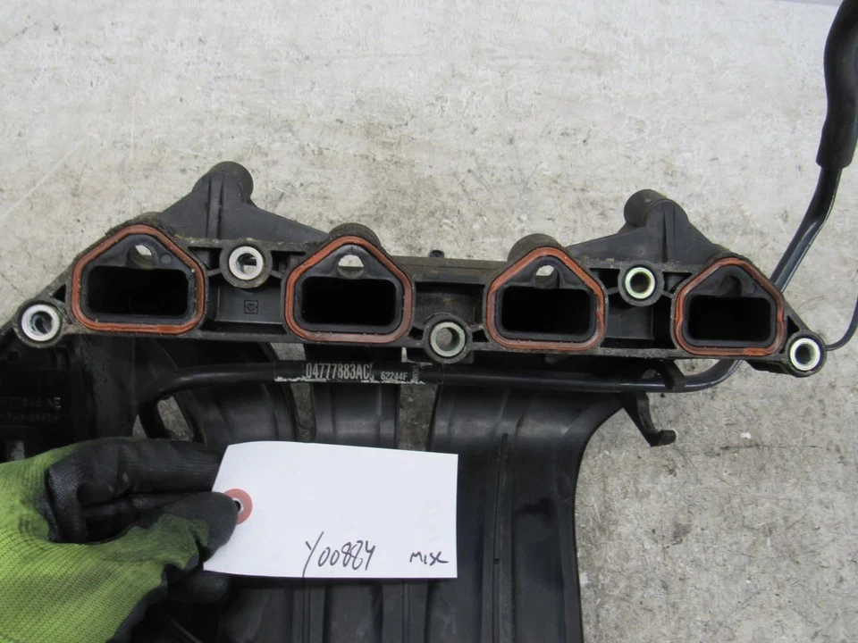 2002 2007 Mini Cooper Base NON S model 1.6L engine intake manifold plastic OEM Foto 3 de 4
