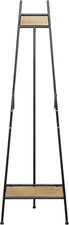 Metal Display Easel Large Adjustable 3 Tier Floor Standing Easel with Chain Supp