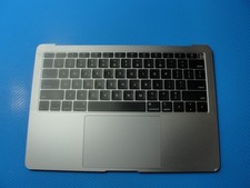 MacBook Air A1932 13" 2018 MRE82LL/A Top Case Palmrest w/Battery Gray 661-12592