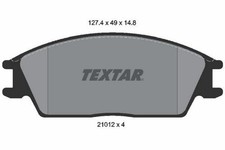 TEXTAR Bremsbeläge Satz Vorne für HYUNDAI GETZ (TB) für HONDA ACCORD II (AC, AD)