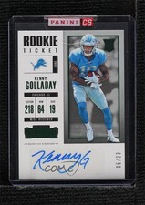 2017 Panini Playoff 5/23 Kenny Golladay #339 Auto x5u