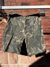 Vic Apparel Baggy Realtree Camo Carpenter Shorts – Size 34