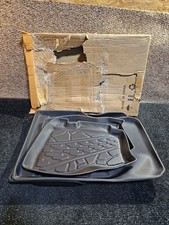 Homplex 4-piece All Weather Floor Mats Cargo Liner For Jeep Wrangler Tj 1997-06