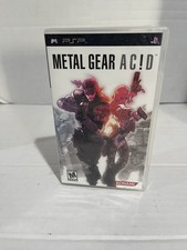 Metal Gear Acid CIB Sony PSP Complete w/ Case Manual Game