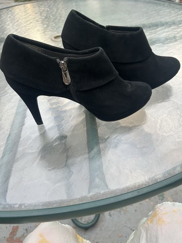 Bottines Talons Adrienne Vittadini Noires - Taille US 8 - Chelsea - Neuf Sans Boîte