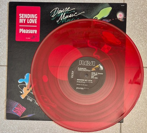 PLEASURE - SENDING MY LOVE (U.S. COLOUR DISCOMIX 12") ASCOLTA / HEAR