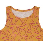 Wonder Nation Girls Pumpkin Pulp Star Tank Dress Size XL (14-16) NEW — photo 2