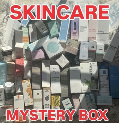 SKINCARE MYSTERY BOX $300+ estimate- La Roche-Posay, The Ordinary, Farmacy, Anua
