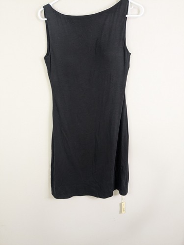 O.G.L Top Women's Medium Black Sleeveless Built In Bra Polyester Stretch