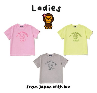 A Bathing Ape Baby Milo Bleach Dye Mini Tee 2M30209302