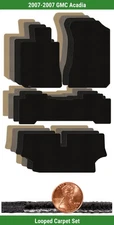 Lloyd Custom Classic Loop Carpet Mat Set for 2007 GMC Acadia (4 pieces) #NCP