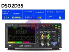 Hantek DSO2D35 2CH Digital Storage Oscilloscope Signal Generator 350Mhz 2GSa/s