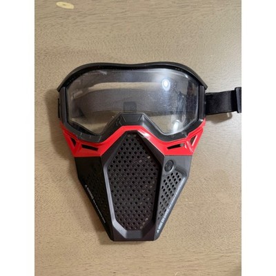 Hasbro Nerf Rival Face Mask Red Black Protective Goggles Gear B1616 2014